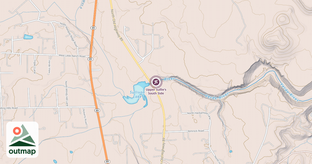 Map of Upper Sullie’s South Side