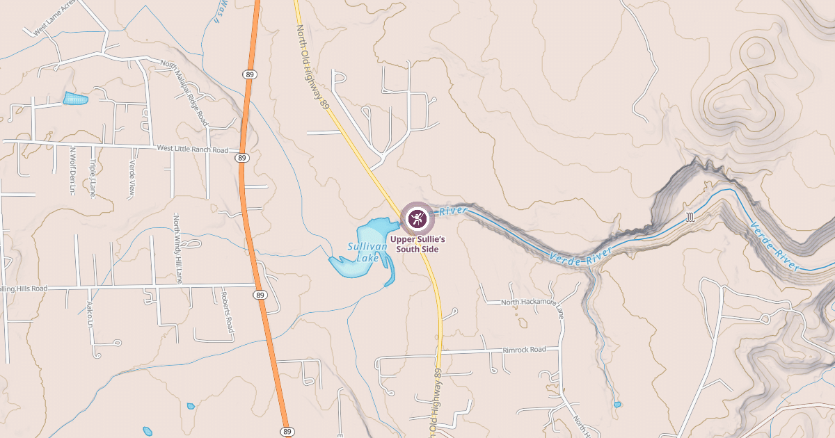 Map preview of Upper Sullie’s South Side