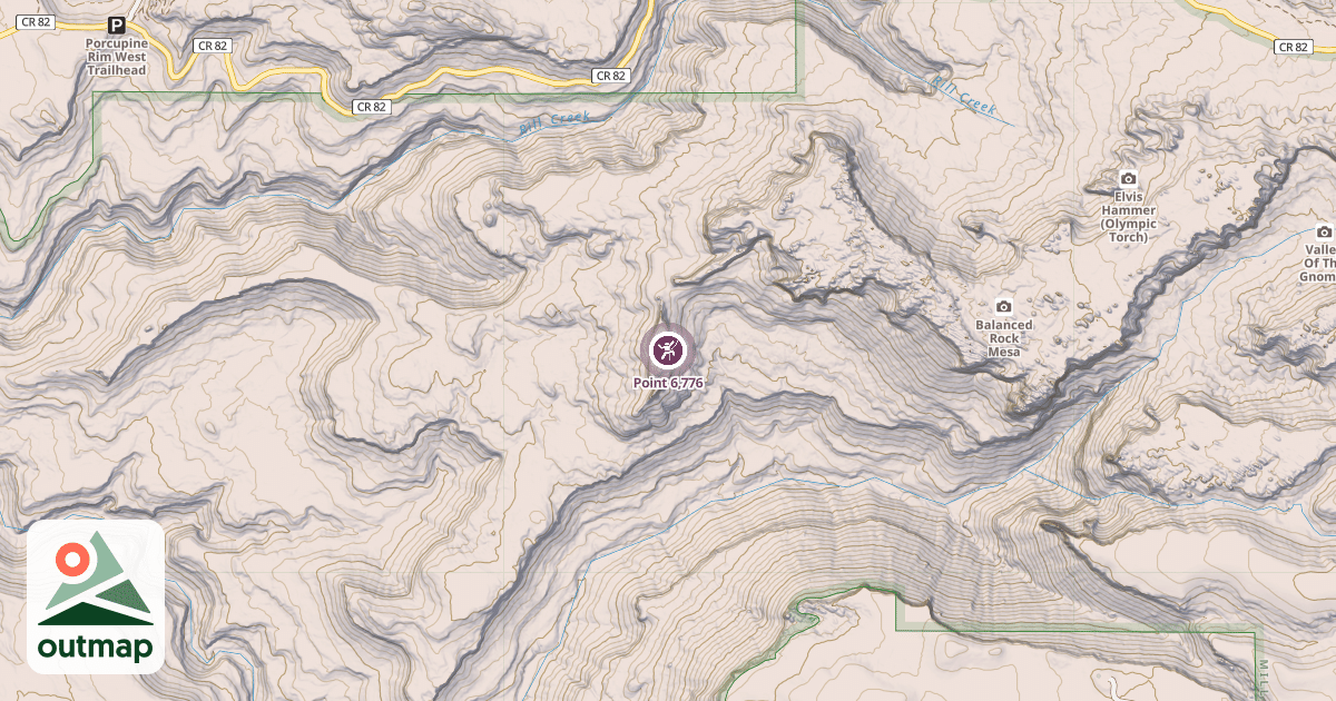 Map of Point 6,776