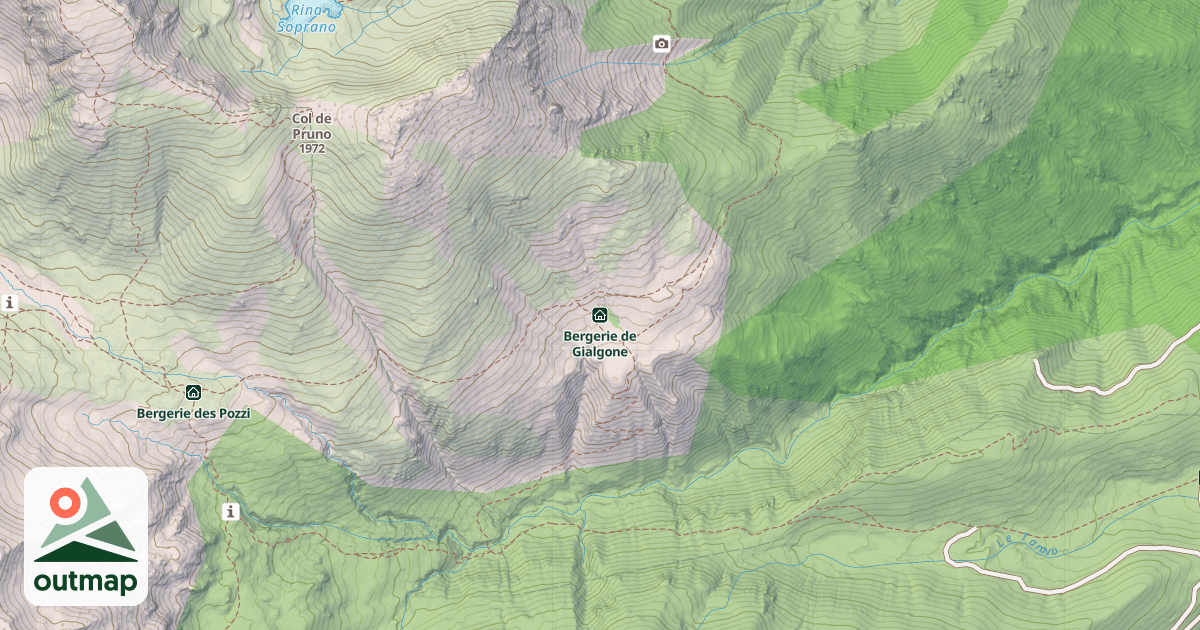 Map of Bergerie de Gialgone
