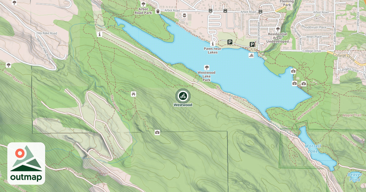 Map of Westwood