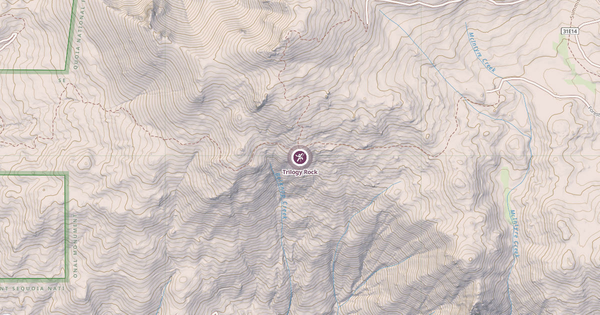 Map preview of Trilogy Rock
