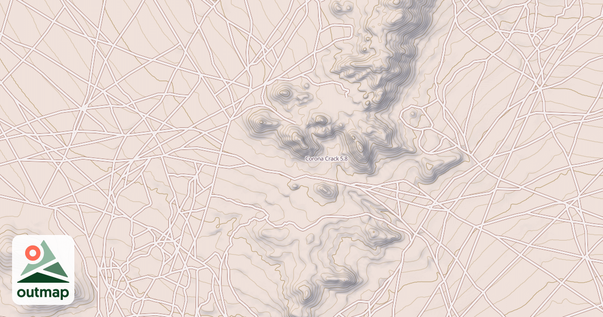 Map of Corona Crack