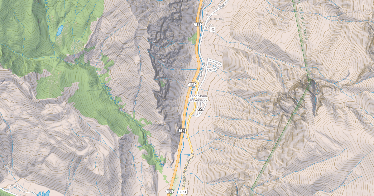 Map preview of Land Shark Traverse
