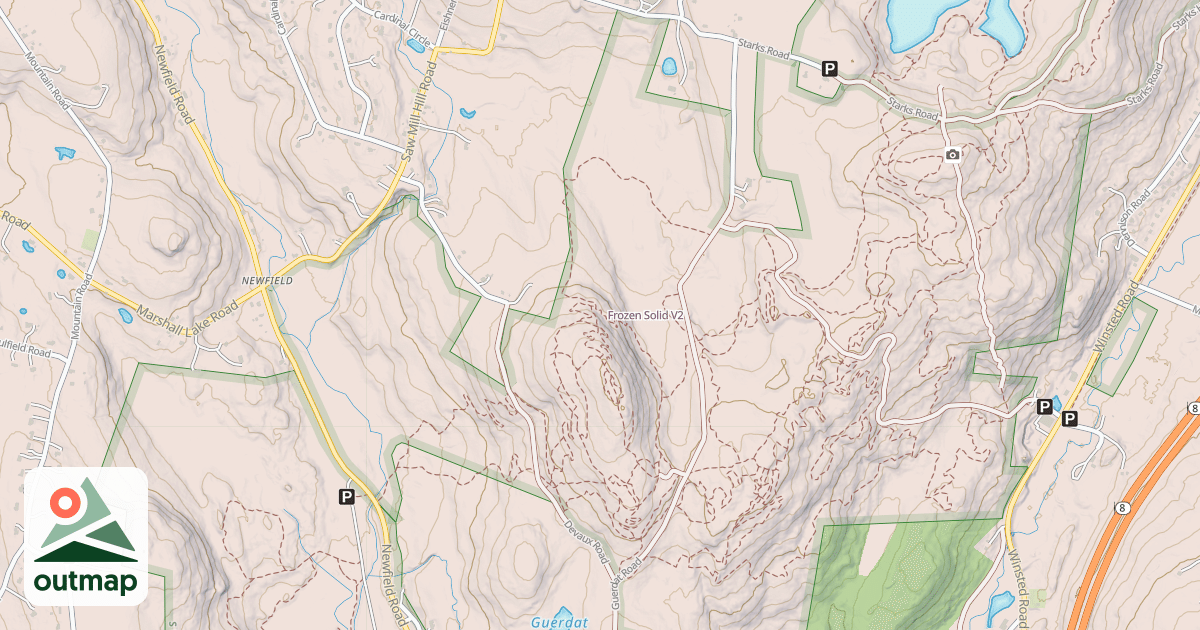 Map of Frozen Solid