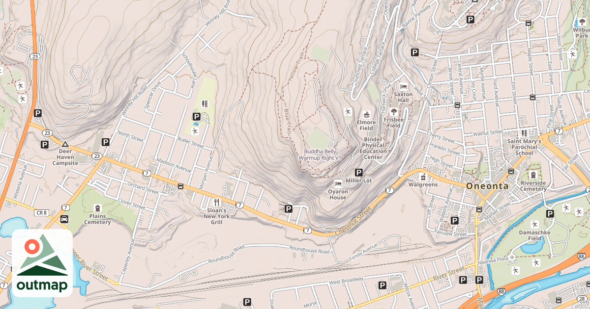 Map of Buddha Belly Warmup Right