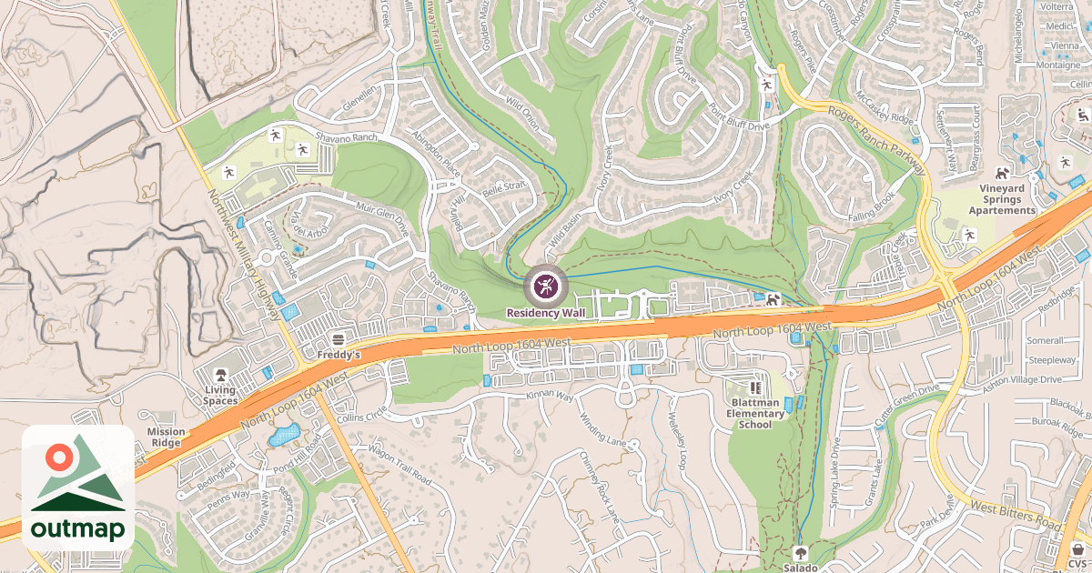 Map of Residency Wall