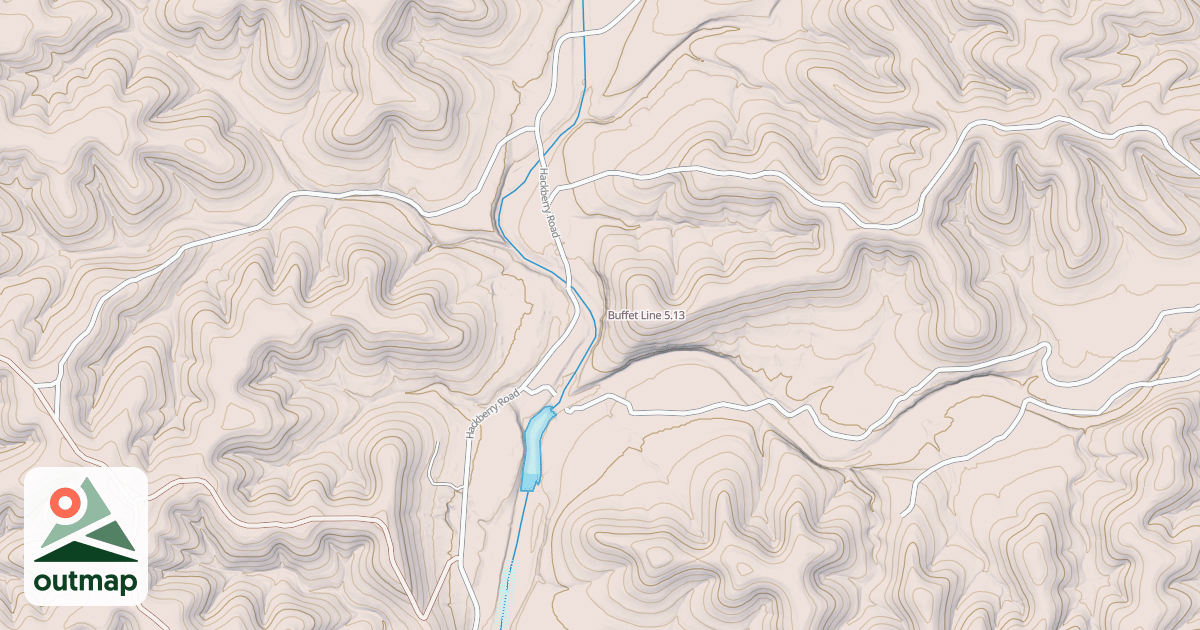 Map of Buffet Line