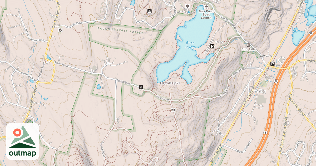 Map of Lakeside Lip