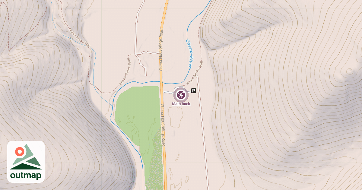 Map of Main Rock