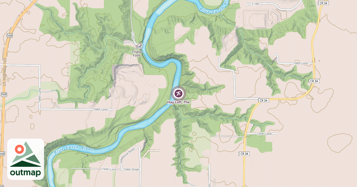 Map of Hay Loft, The
