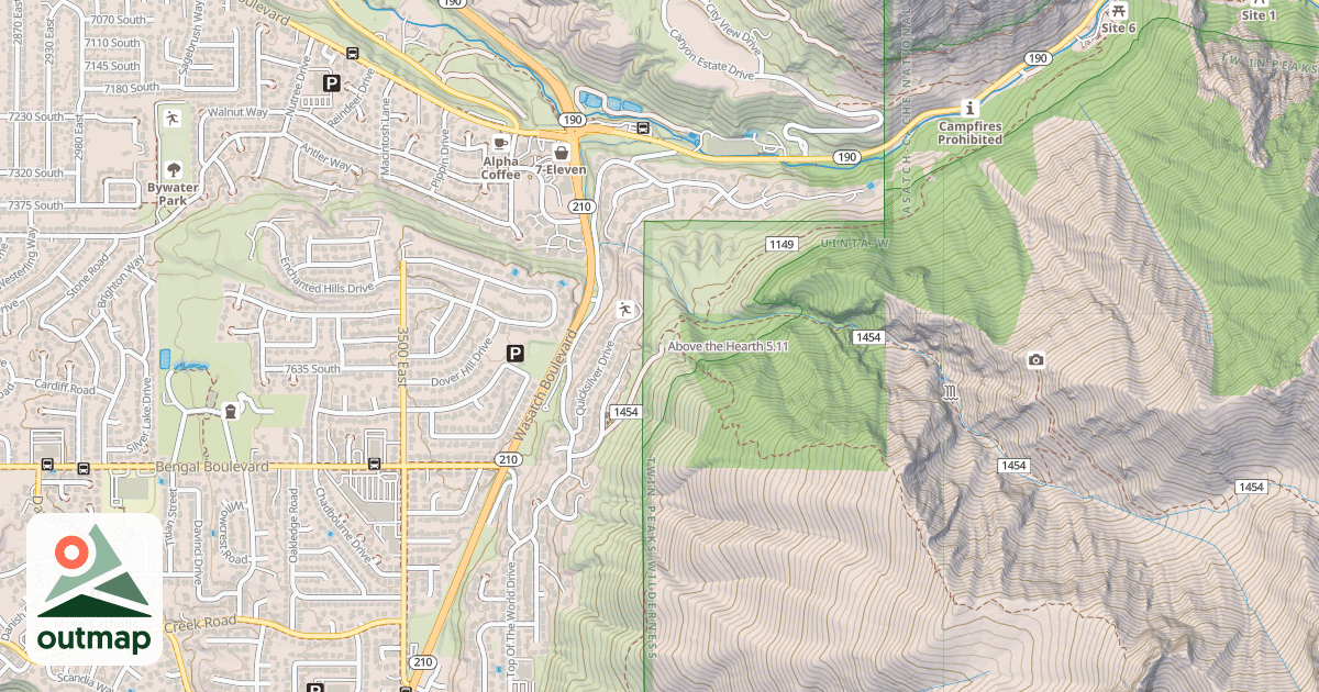 Map of Above the Hearth
