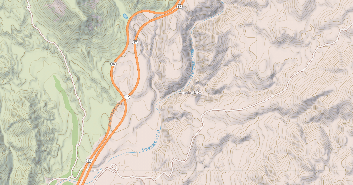 Map preview of Canadien