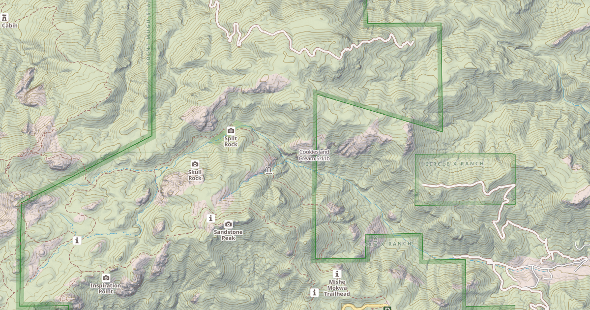 Map preview of Cookies and Cream