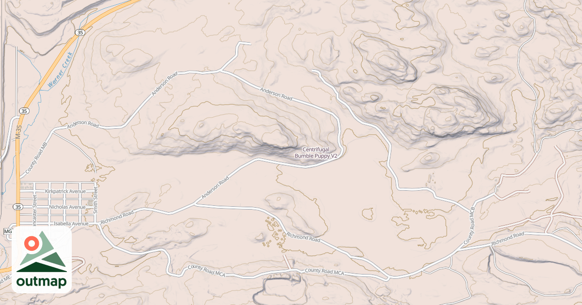 Map of Centrifugal Bumble Puppy
