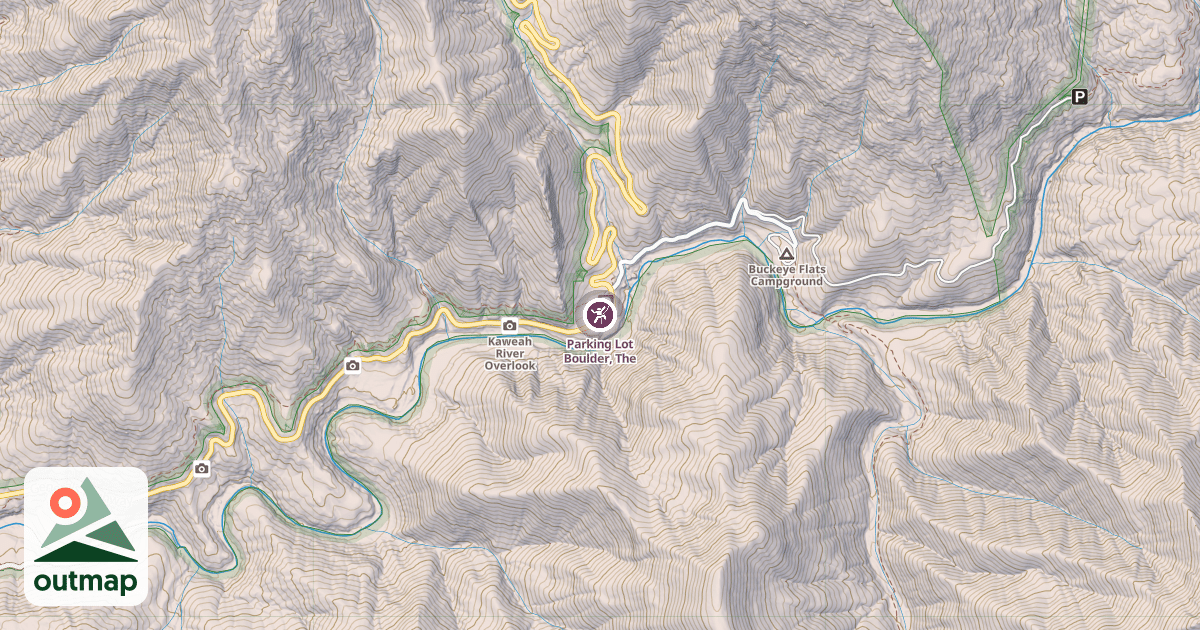 Map of Parking Lot Boulder, The
