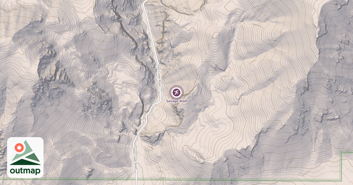 Map of Savage Wall