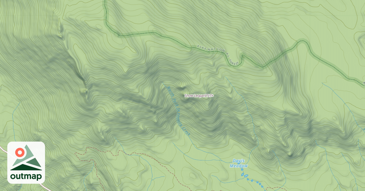 Map of Snow Leopard