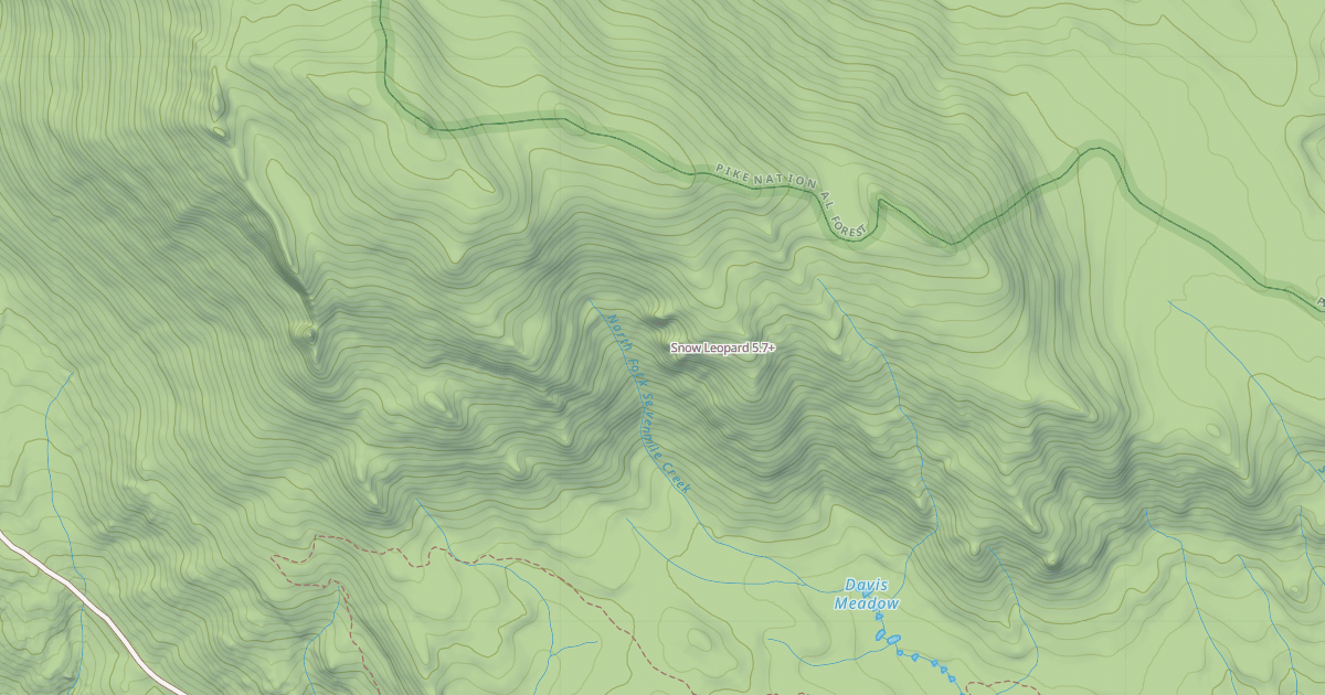 Map preview of Snow Leopard