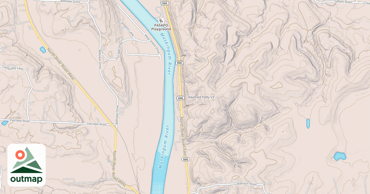 Map of Steamed Patty