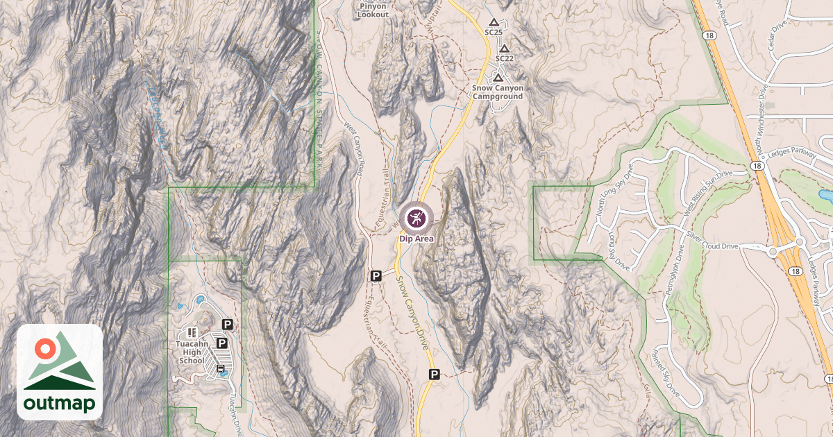 Map of Dip Area