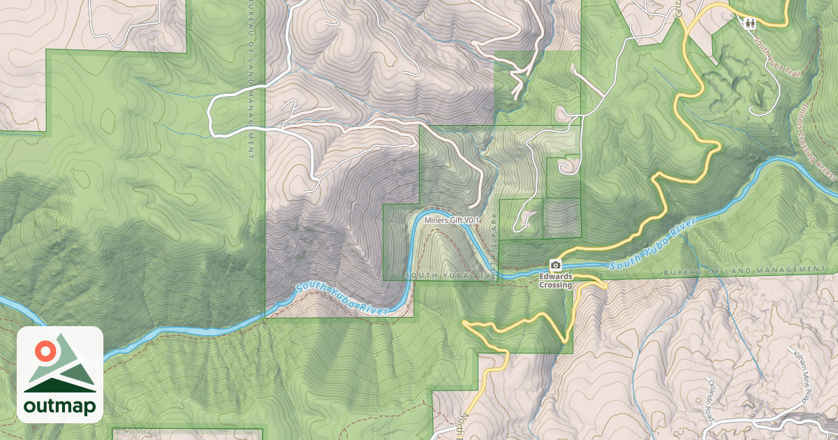 Map of Miners Gift
