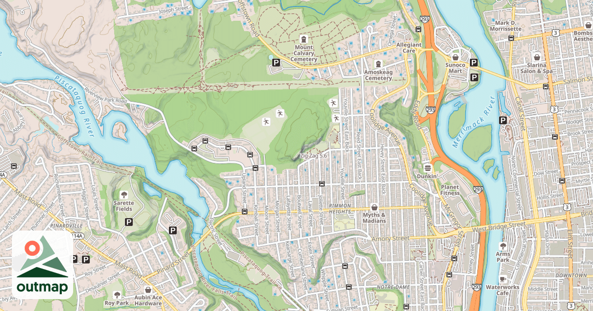 Map of Zig Zag