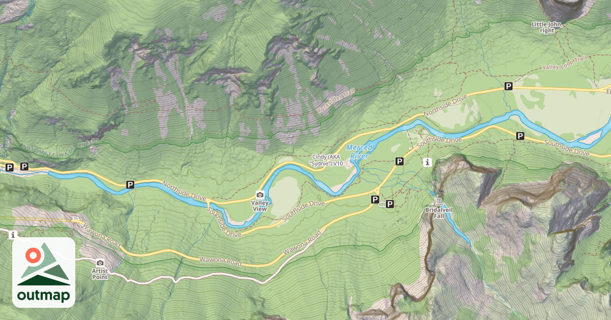 Map of Cindy (AKA "Sydnie")