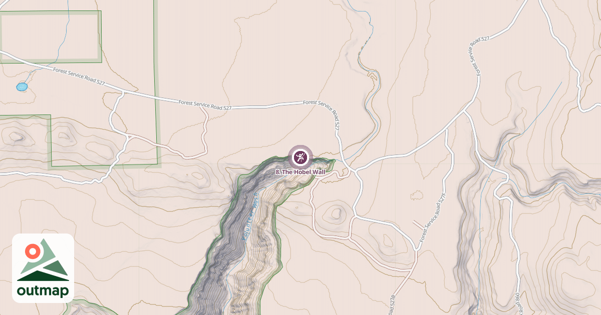 Map of 8. The Hobel Wall