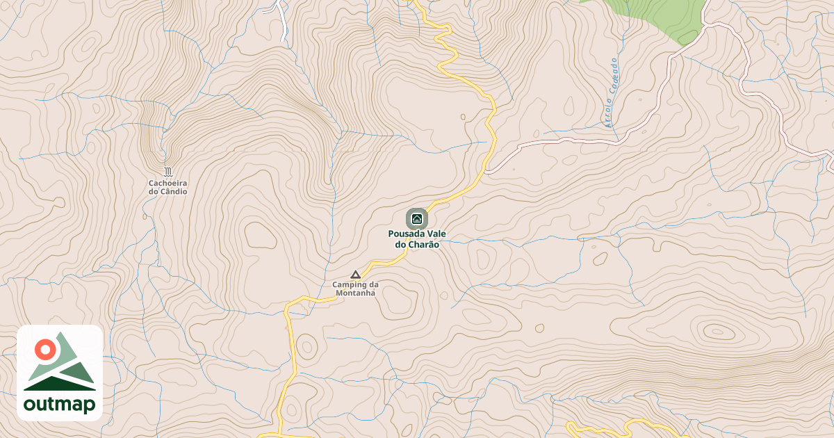 Map of Pousada Vale do Charão