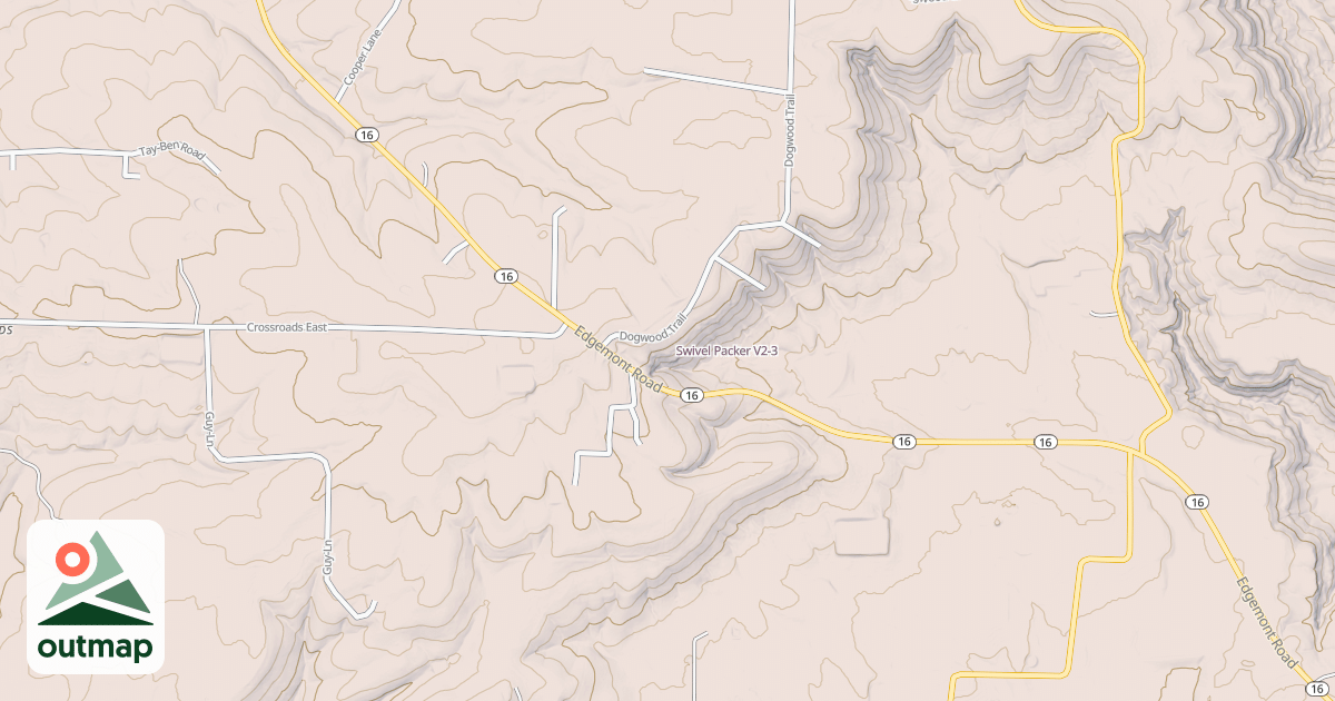 Map of Swivel Packer