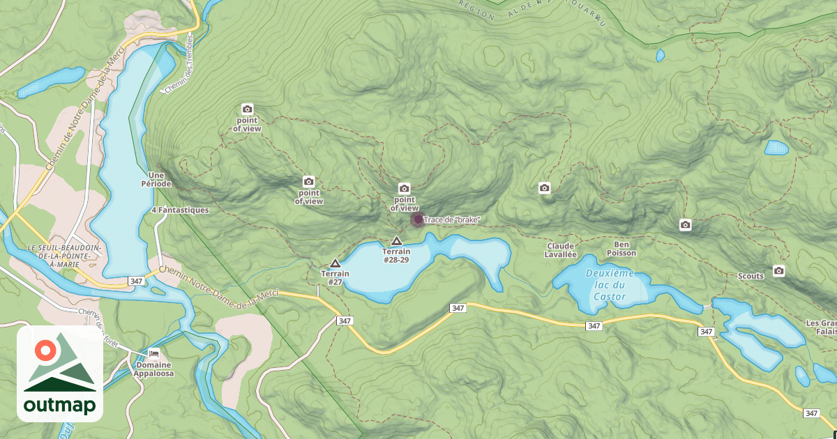 Map of Trace de “brake”