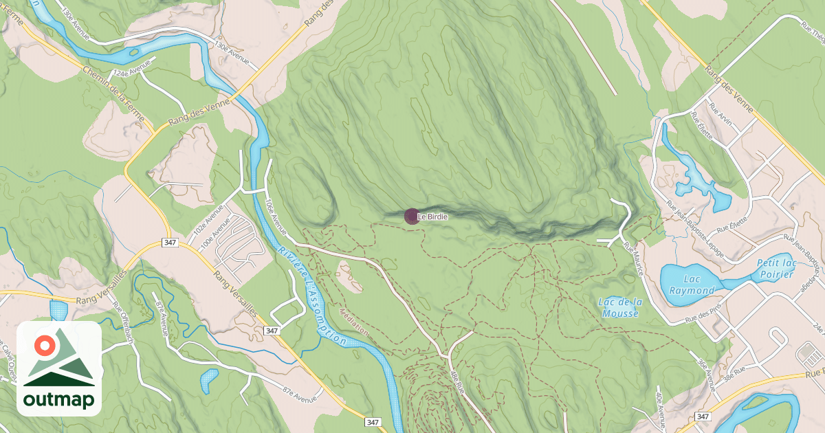 Map of Le Birdie