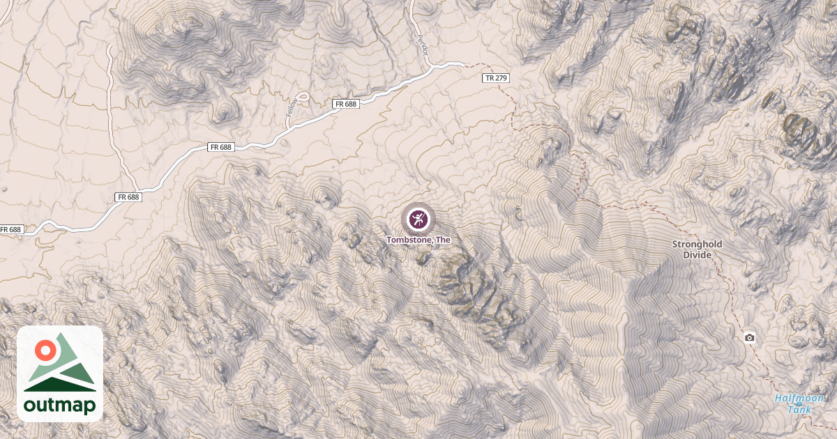 Map of Tombstone, The