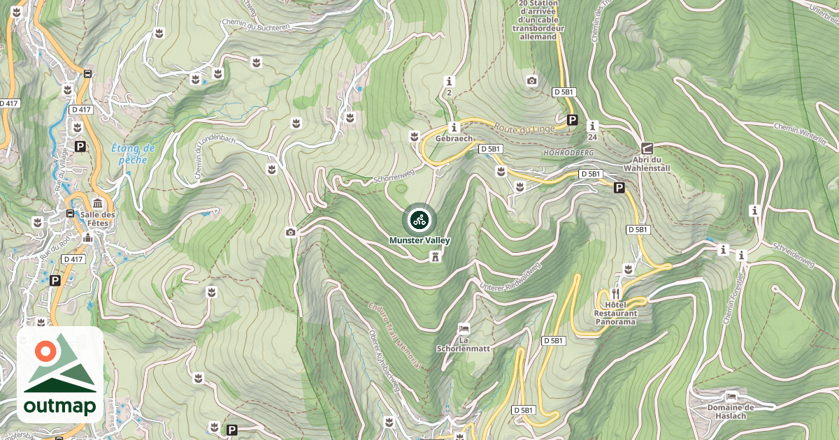 Map of Munster Valley