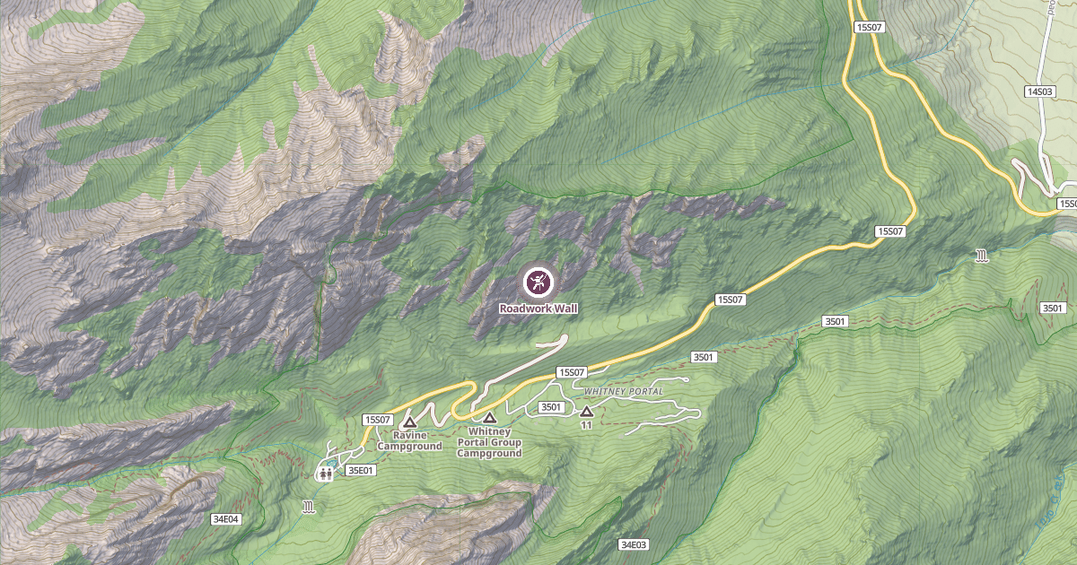 Map preview of Roadwork Wall