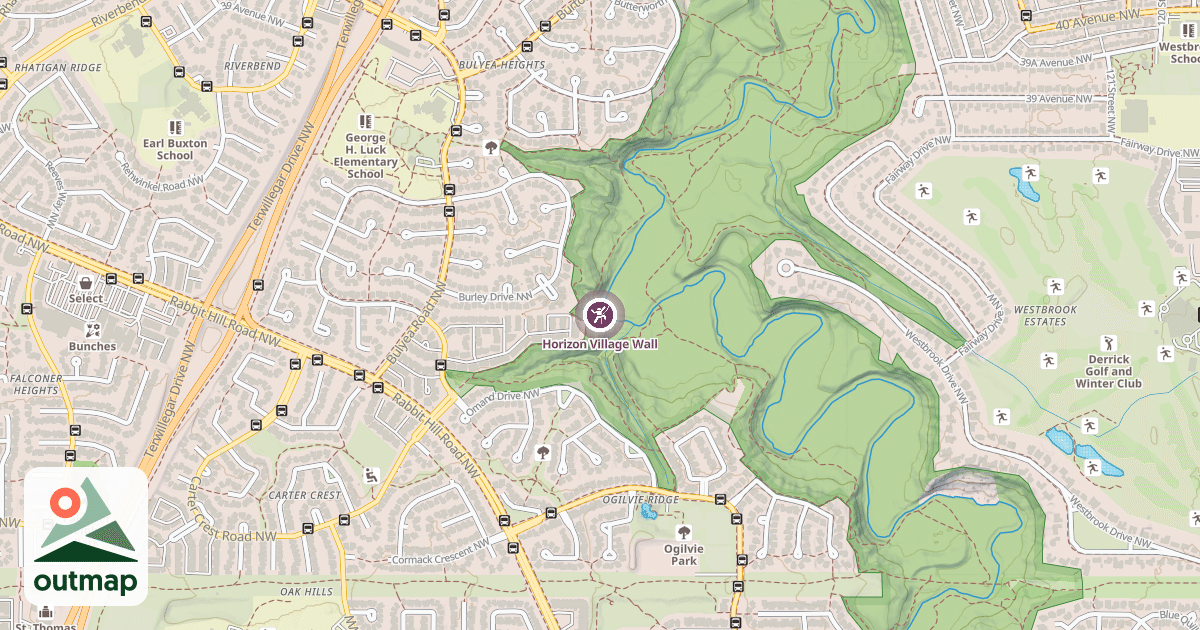 Map of Horizon Village Wall