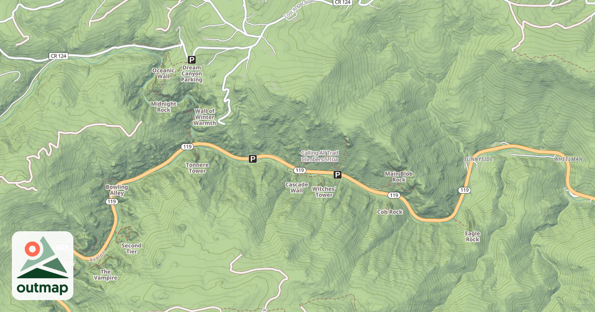 Map of Calling All Trad Climbers