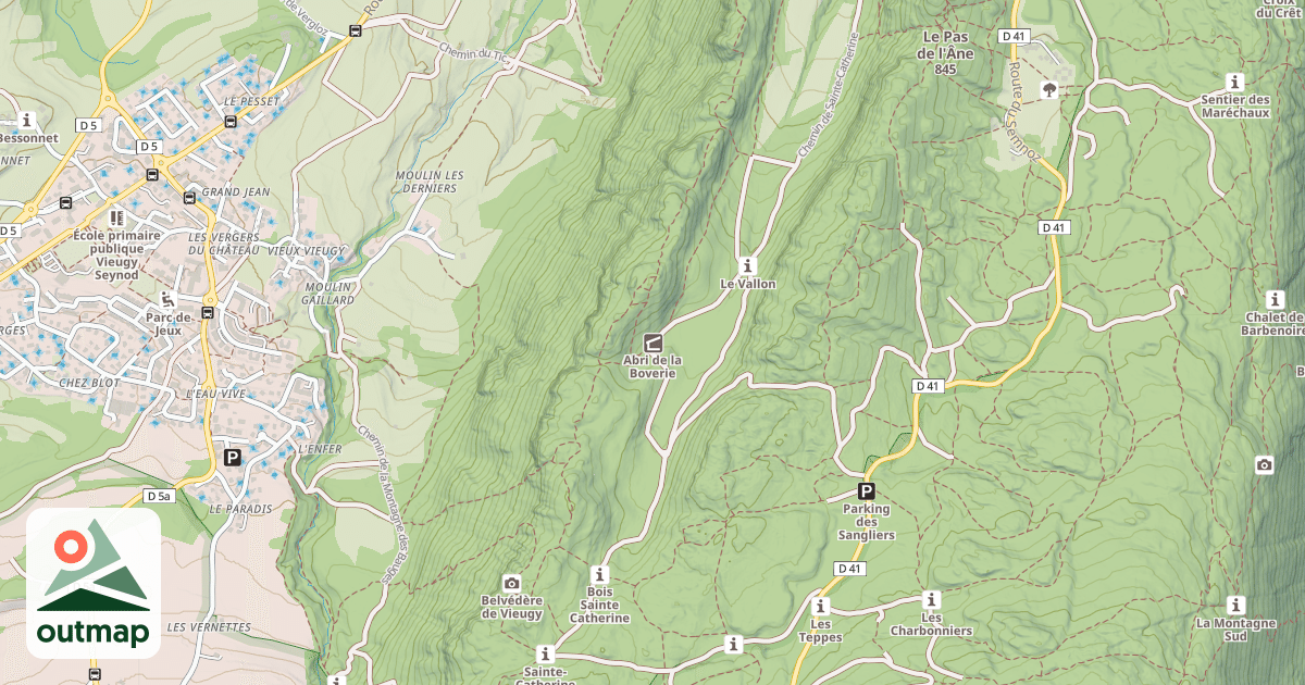 Map of Abri de la Boverie