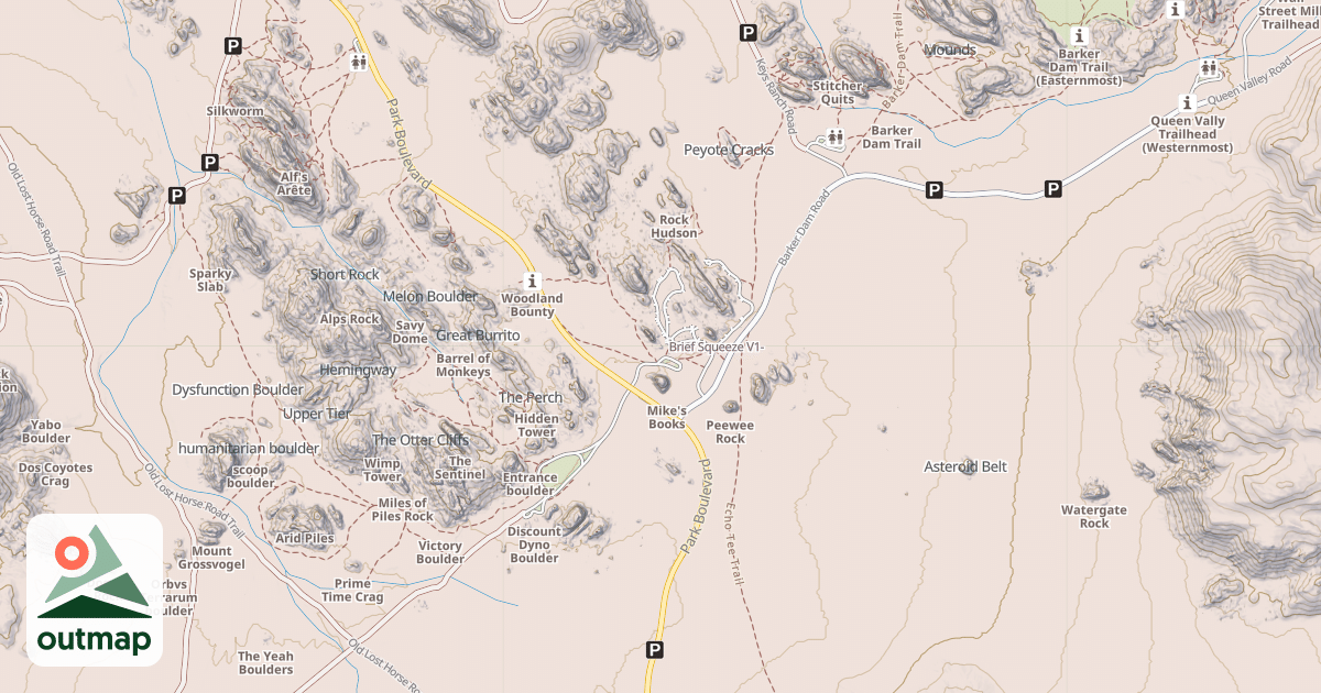 Map of Brief Squeeze