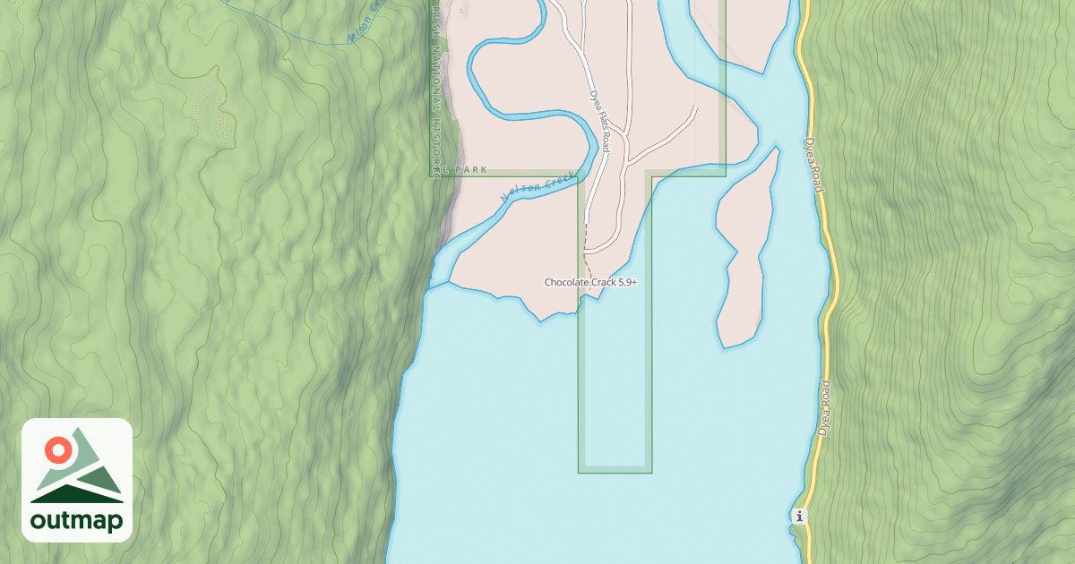 Map of Chocolate Crack