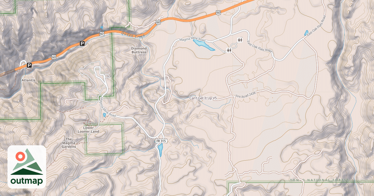 Map of Can't Get It Up