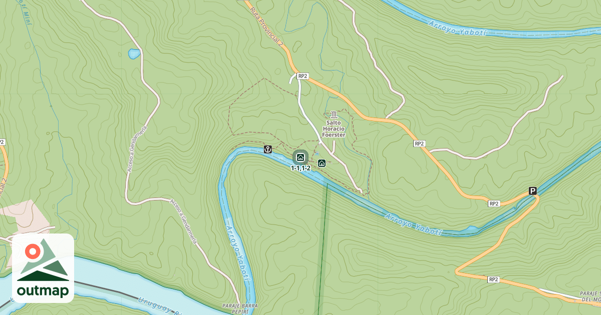Map of 1-1,1-2