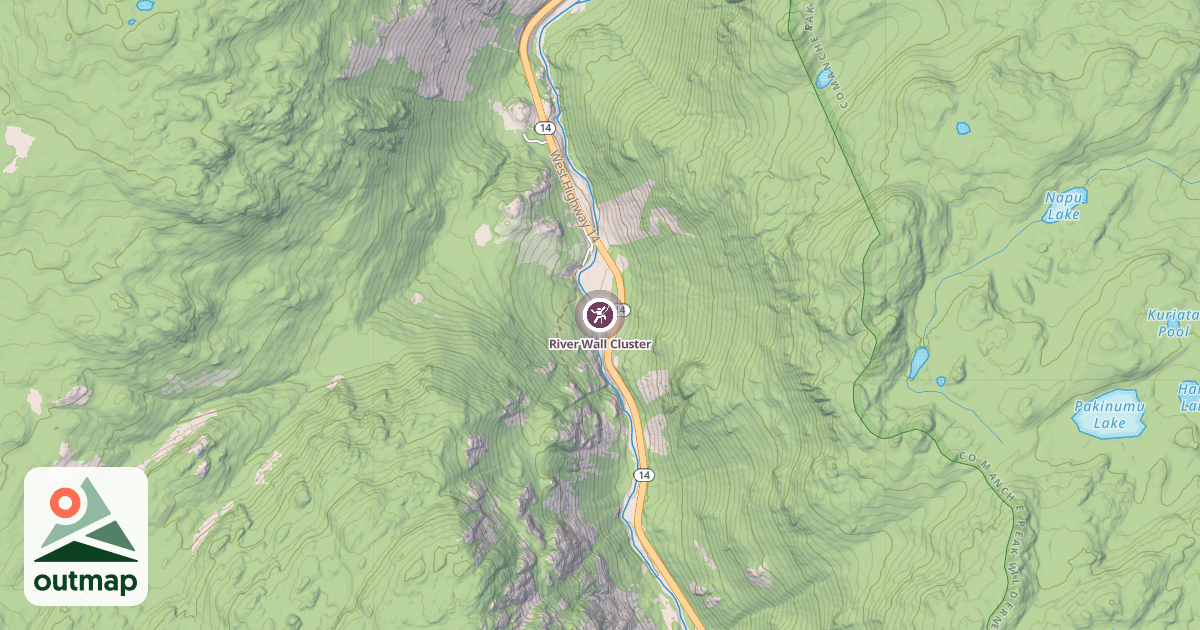 Map of River Wall Cluster