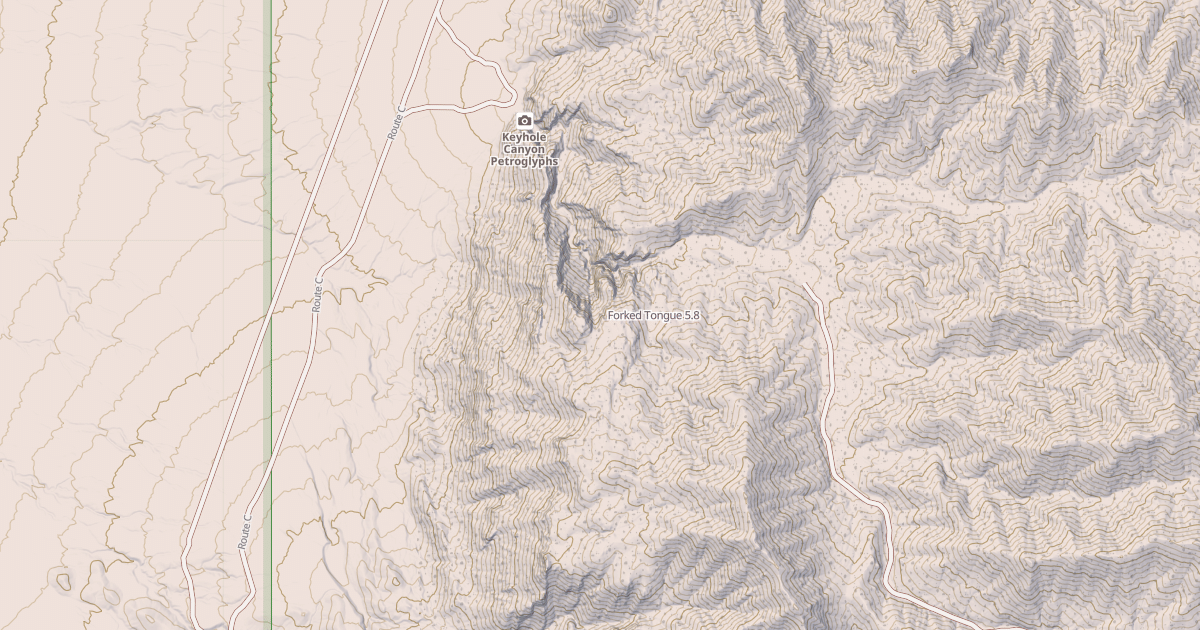 Map preview of Forked Tongue