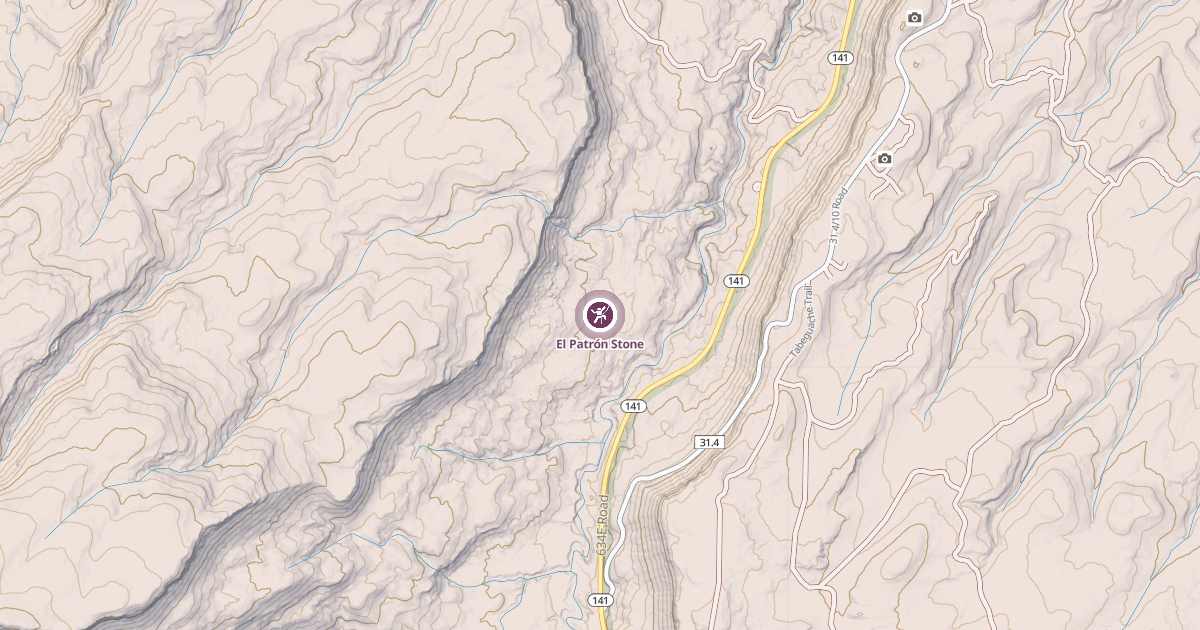 Map preview of El Patrón Stone