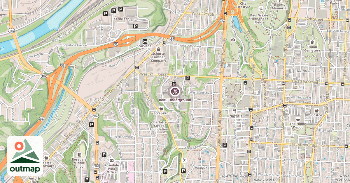 Map of RoKC Underground