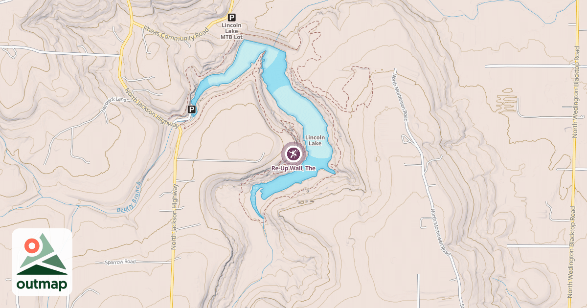 Map of Re-Up Wall, The