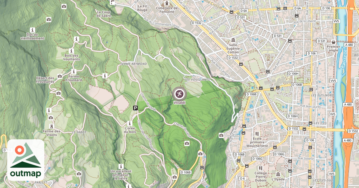Map of Vivaldi