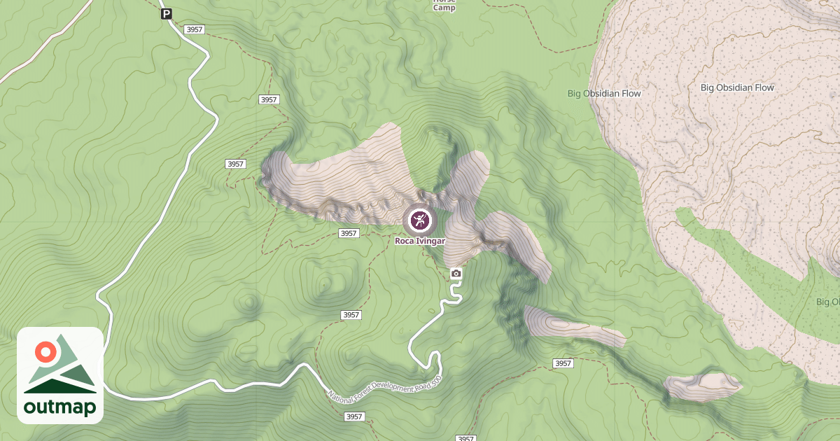 Map of Roca Ivingar